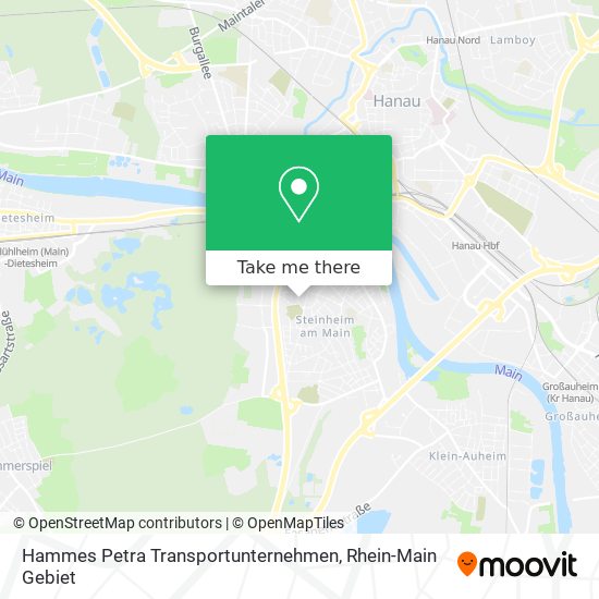 Hammes Petra Transportunternehmen map