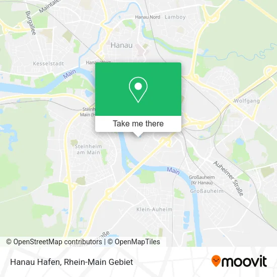 Карта Hanau Hafen