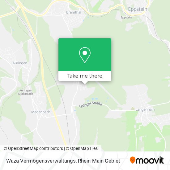 Waza Vermögensverwaltungs map