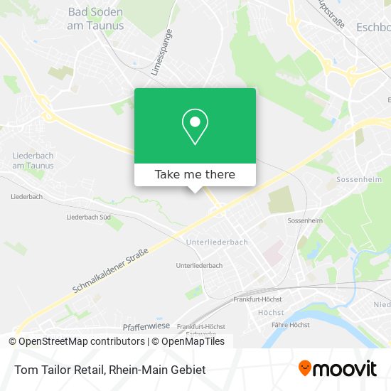 Tom Tailor Retail map