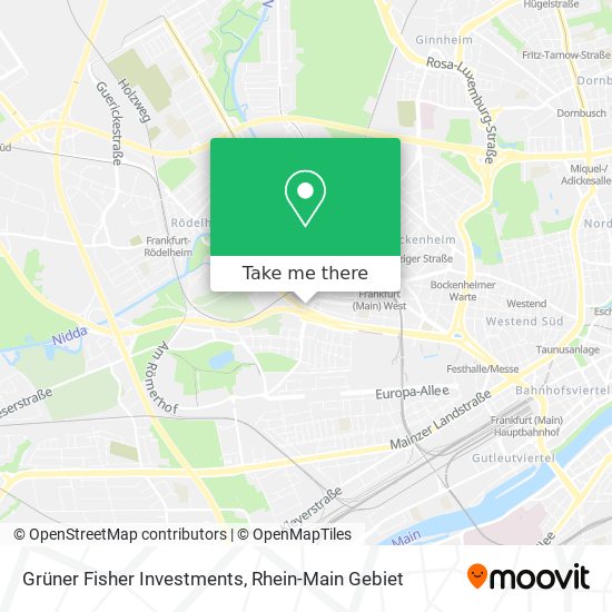 Grüner Fisher Investments map