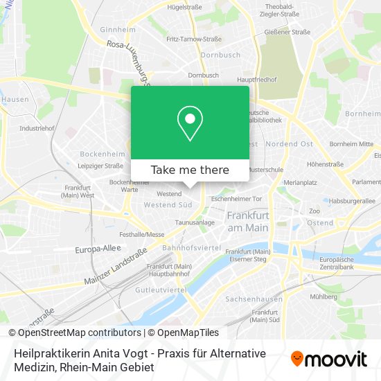 Heilpraktikerin Anita Vogt - Praxis für Alternative Medizin map