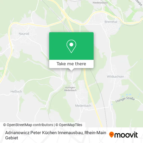 Карта Adrianowicz Peter Küchen Innenausbau