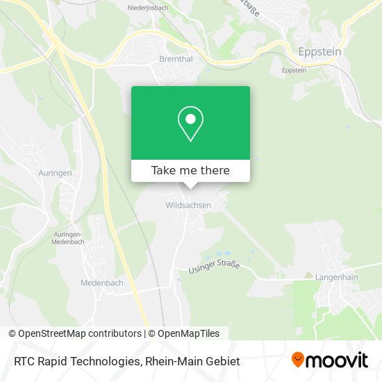 RTC Rapid Technologies map