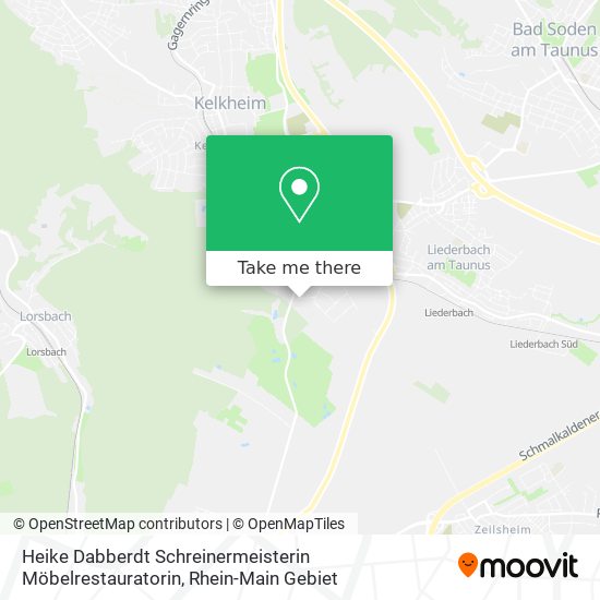 Heike Dabberdt Schreinermeisterin Möbelrestauratorin map