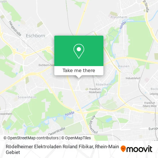 Карта Rödelheimer Elektroladen Roland Fibikar