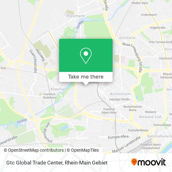 Gtc Global Trade Center map