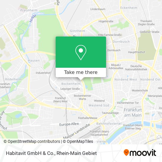 Habitavit GmbH & Co. map