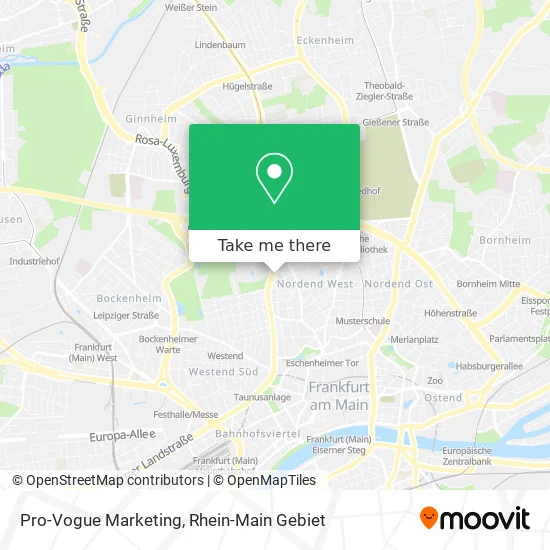 Карта Pro-Vogue Marketing