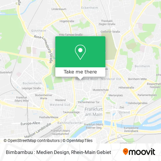 Карта Bimbambuu : Medien Design