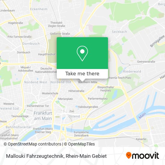 Mallouki Fahrzeugtechnik map