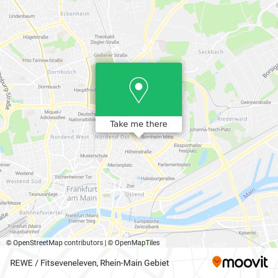 REWE / Fitseveneleven map