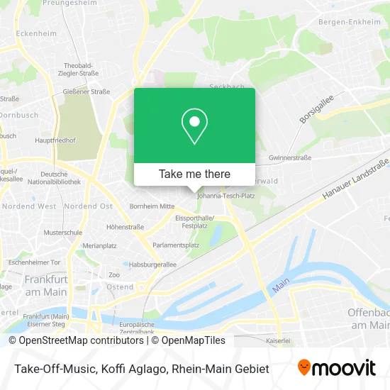 Карта Take-Off-Music, Koffi Aglago