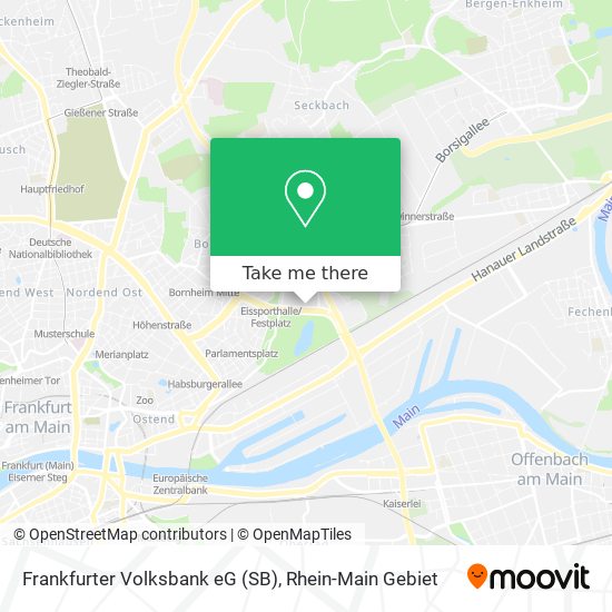 Frankfurter Volksbank eG (SB) map
