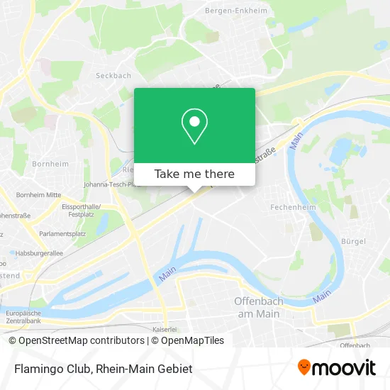 Flamingo Club map
