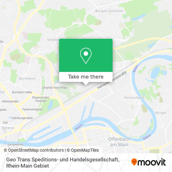 Geo Trans Speditions- und Handelsgesellschaft map