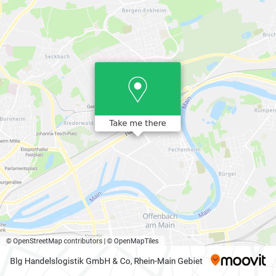 Blg Handelslogistik GmbH & Co map