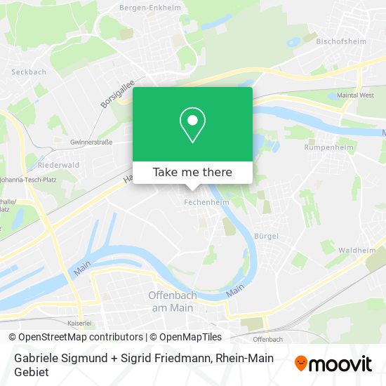 Gabriele Sigmund + Sigrid Friedmann map