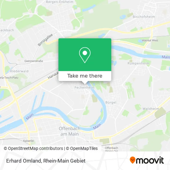 Карта Erhard Omland
