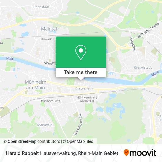 Harald Rappelt Hausverwaltung map
