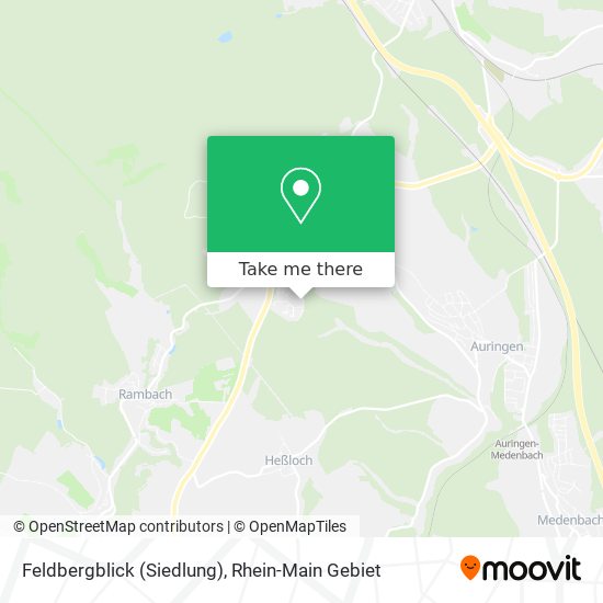 Карта Feldbergblick (Siedlung)