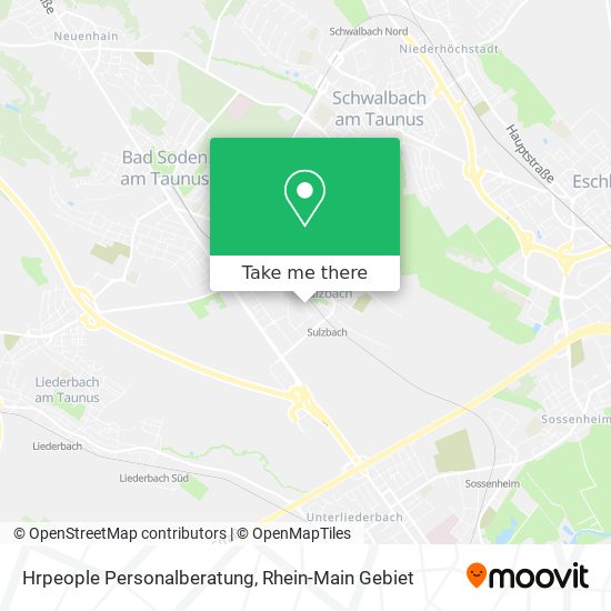 Hrpeople Personalberatung map