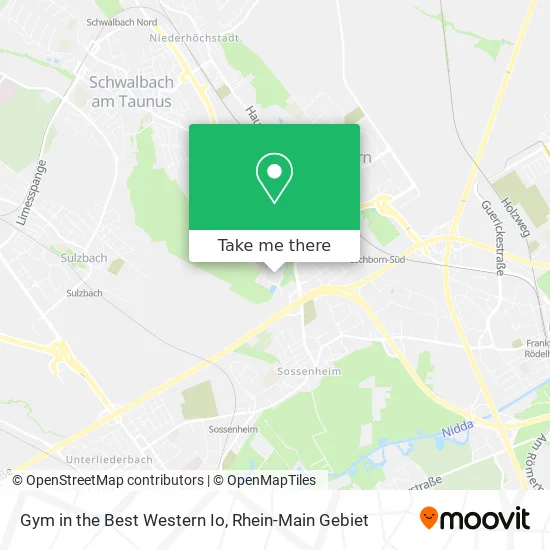 Карта Gym in the Best Western Io