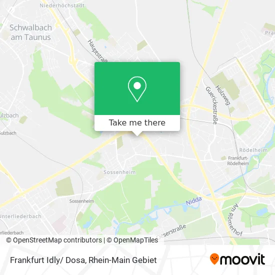 Карта Frankfurt Idly/ Dosa