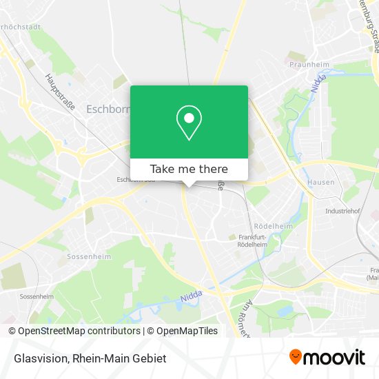 Glasvision map