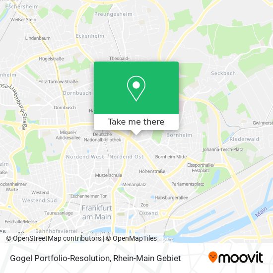 Gogel Portfolio-Resolution map