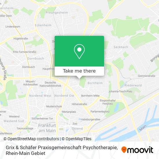 Grix & Schäfer Praxisgemeinschaft Psychotherapie map