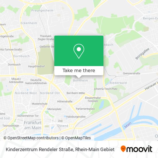 Kinderzentrum Rendeler Straße map
