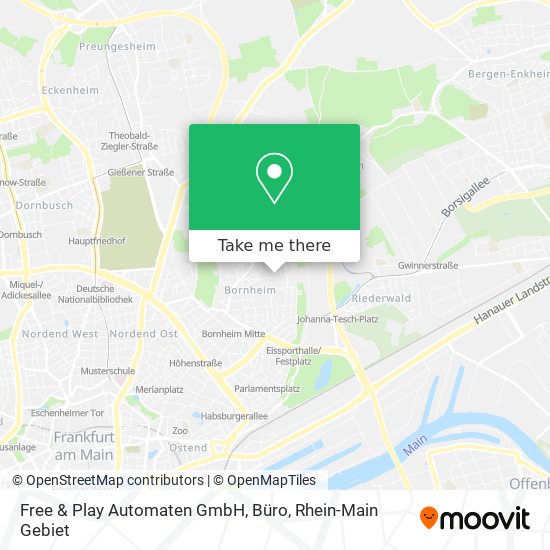 Free & Play Automaten GmbH, Büro map