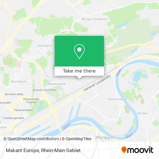 Карта Makant Europe