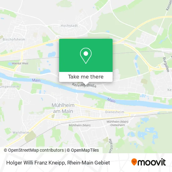 Карта Holger Willi Franz Kneipp