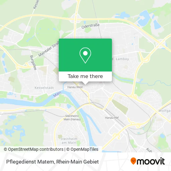 Карта Pflegedienst Matem
