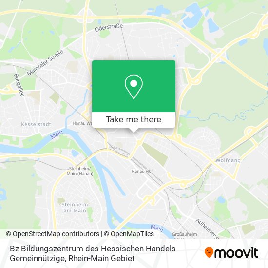 Bz Bildungszentrum des Hessischen Handels Gemeinnützige map