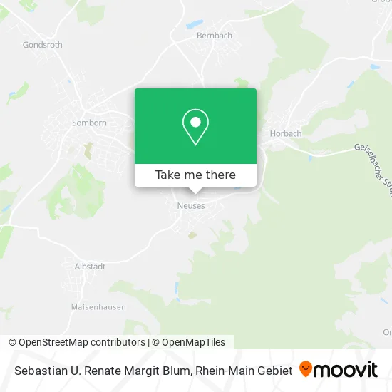 Карта Sebastian U. Renate Margit Blum