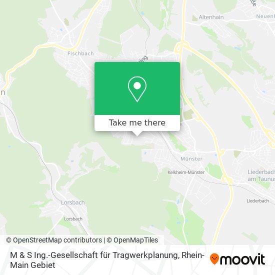 Карта M & S Ing.-Gesellschaft für Tragwerkplanung