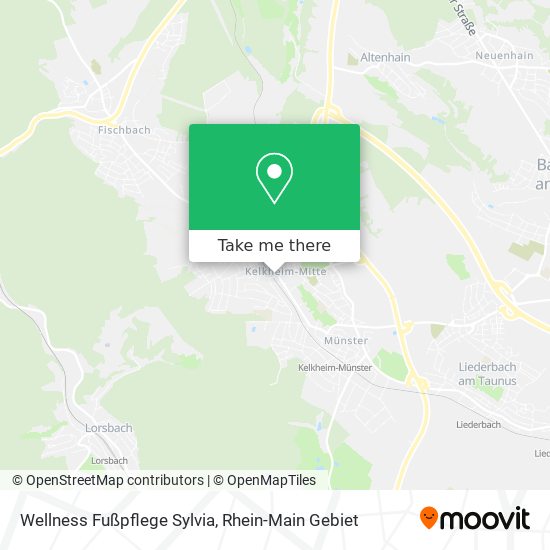 Wellness Fußpflege Sylvia map