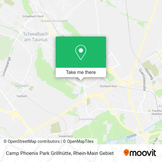 Camp Phoenix Park Grillhütte map
