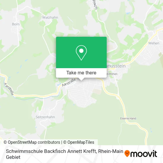 Карта Schwimmschule Backfisch Annett Krefft