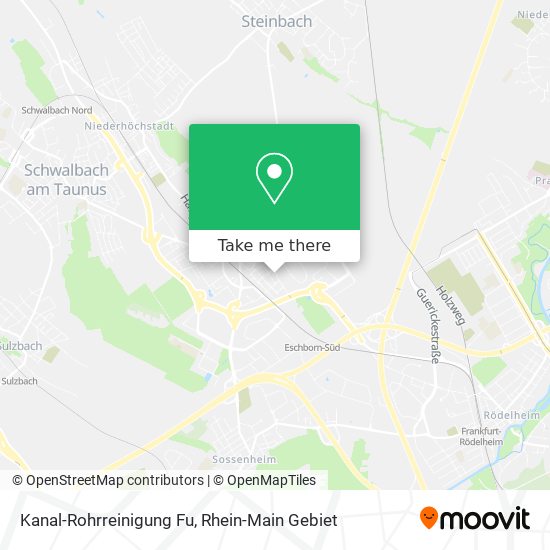 Kanal-Rohrreinigung Fu map