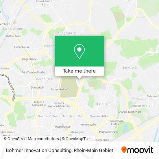 Карта Böhmer Innovation Consulting