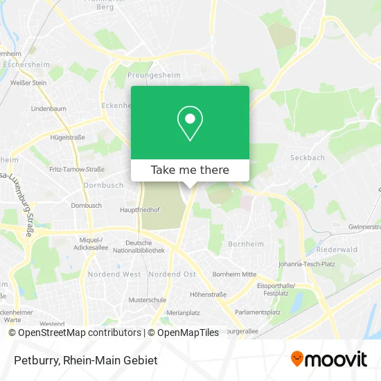 Карта Petburry