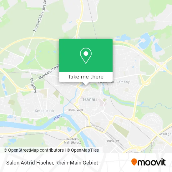 Карта Salon Astrid Fischer