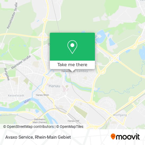 Avaxo Service map