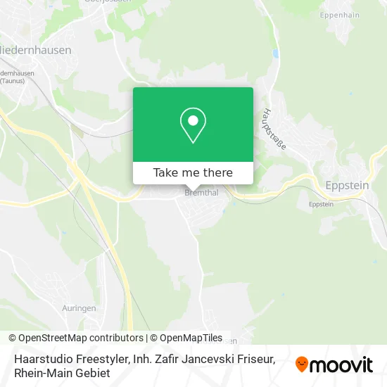 Карта Haarstudio Freestyler, Inh. Zafir Jancevski Friseur