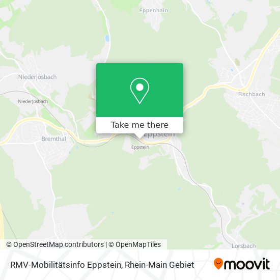 RMV-Mobilitätsinfo Eppstein map