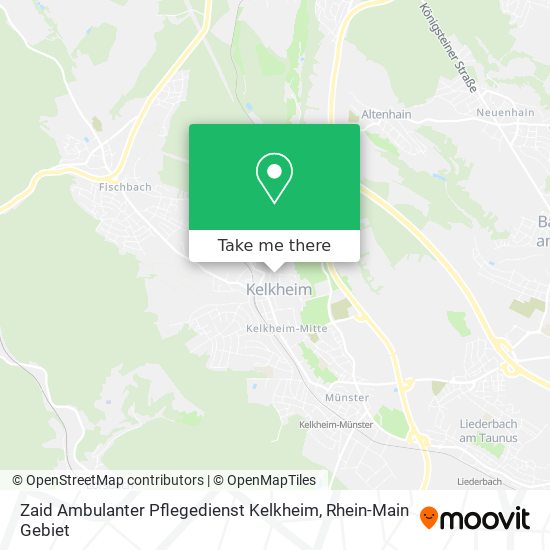 Zaid Ambulanter Pflegedienst Kelkheim map